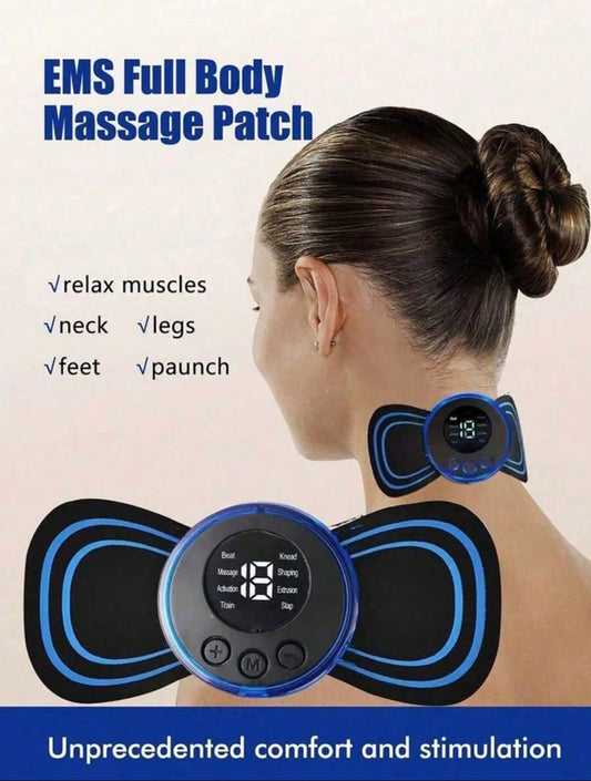 Cordless Mini Massager | Neck, Shoulder, Back & Leg Relief Device