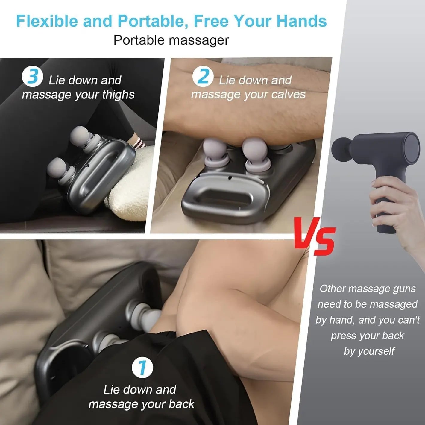4-in-1 Smart Muscle Massager