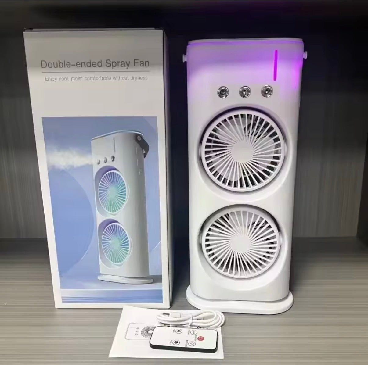 3 in 1 Dual-head Fan AIr Conditioner