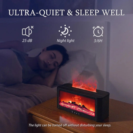 Fireplace Aroma Essential Oil Diffuser/Fire Humidifier