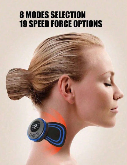 Cordless Mini Massager | Neck, Shoulder, Back & Leg Relief Device