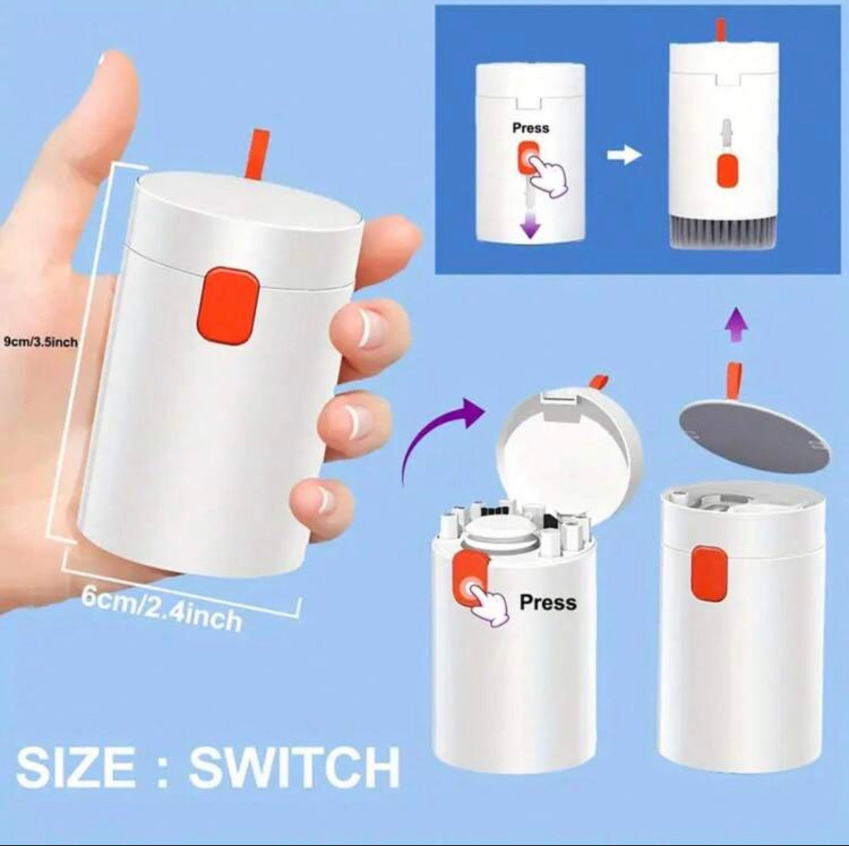 20 in 1 Electronic Cleaning Brush Kit