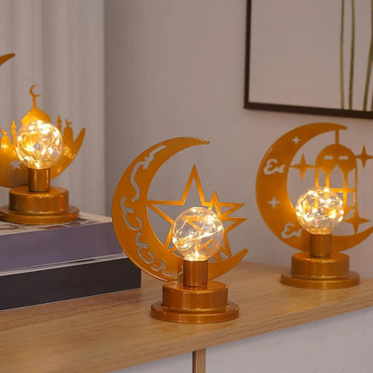 Islamic Moon & Stars Lamp