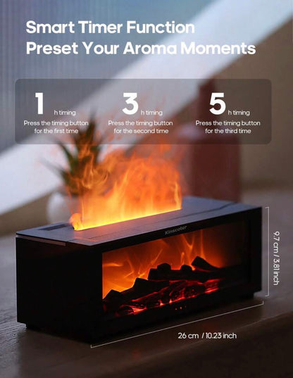 Fireplace Aroma Essential Oil Diffuser/Fire Humidifier