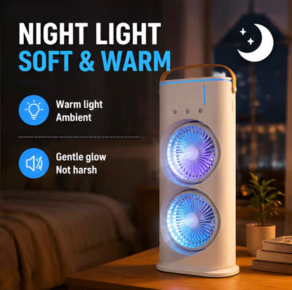 3 in 1 Dual-head Fan AIr Conditioner