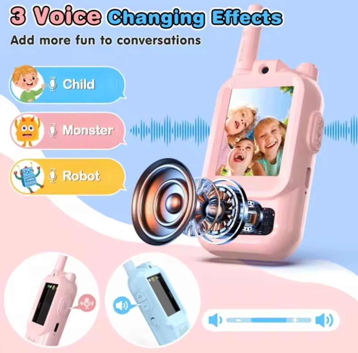 Walkie Talkie for Camping Travel Birthday Gifts Outdoor entertainment