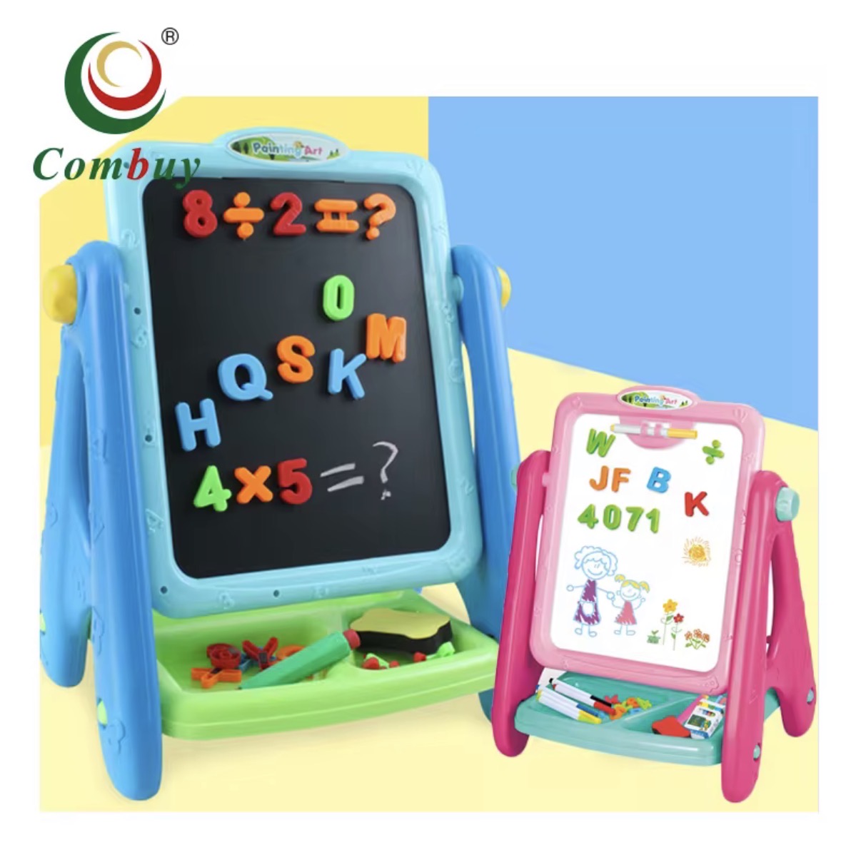 Painter room magnetic board