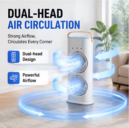 3 in 1 Dual-head Fan AIr Conditioner