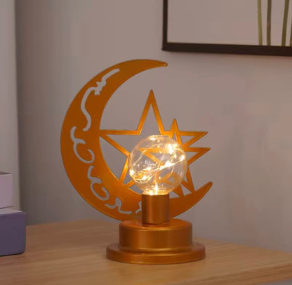 Islamic Moon & Stars Lamp